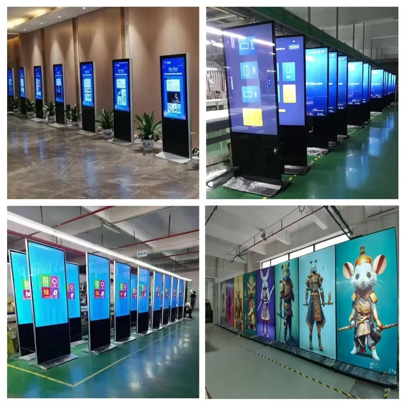 Floor Standing Advertising Kiosk visual planning reference