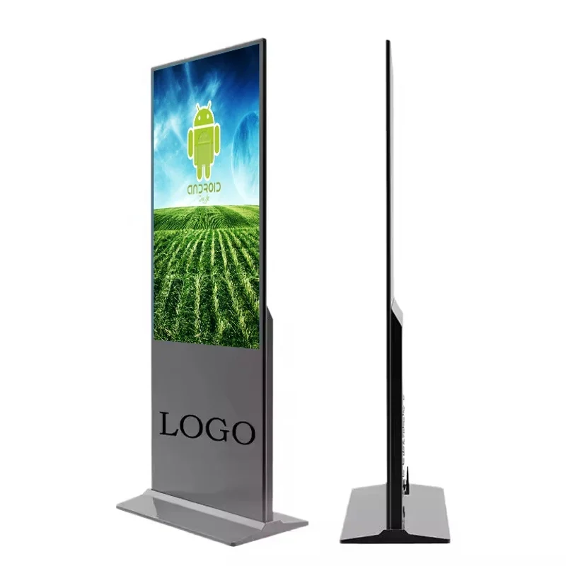Floor standing digital signage product configuration